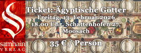 Ticket Ägyptische Götter Freitag 13.02.26