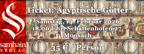 Ticket Ägyptische Götter Samstag 14.02.26